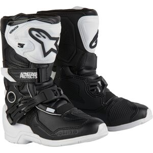 Alpinestars Tech 3S Bottes de motocross pour enfants Noir Blanc taille : 33 - Publicité