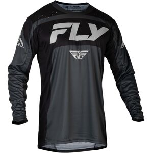 Fly Racing Lite 2024 Maillot de motocross Noir Gris taille : L - Publicité