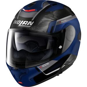 Nolan X-1005 Ultra Carbon Undercover N-Com Casque Bleu Argent taille : S - Publicité