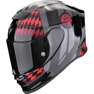 Scorpion Exo-R1 Evo Air FC Bayern Casque Noir Gris Rouge taille : XL - Publicité