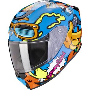 Scorpion Exo-JNR Air Fun Casque pour enfants Bleu Orange taille : L - Publicité