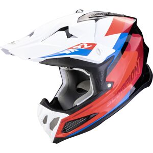 Scorpion VX-22 Air Beta Casque de motocross Blanc Rouge Bleu taille : XL - Publicité