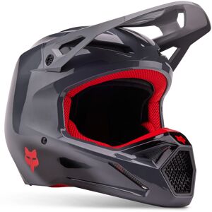 FOX V1 Interfere Casque de motocross Gris Argent taille : M