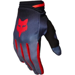 FOX 180 Interfere Gants de motocross Gris Rouge taille : M