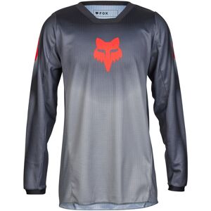 FOX 180 Interfere Maillot de motocross pour enfants Gris Rouge taille : M