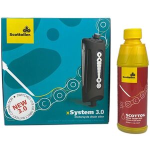 Graisseur de chaîne électronique xSystem 3.0 + lubrifiant haute température rouge 250ml taille :