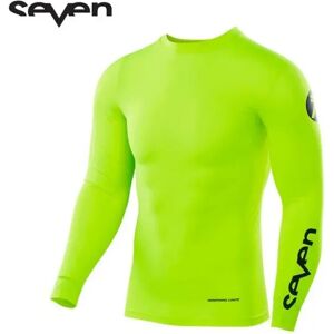 SEVEN Maillot Seven Zero compression jaune fluo