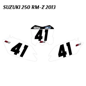 No Name SUZUKI Kit Plaques 250 RM-Z Standard