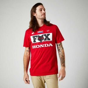 FOX Racing Tee-shirt Fox HONDA Premium rouge