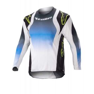 ALPINESTARS Maillot Alpinestars Kids Racer Push bleu blanc 2023