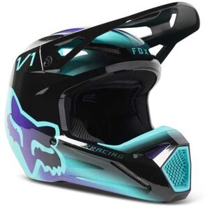 FOX Racing Casque cross Enfant Fox V1 TOXSYK noir 2023