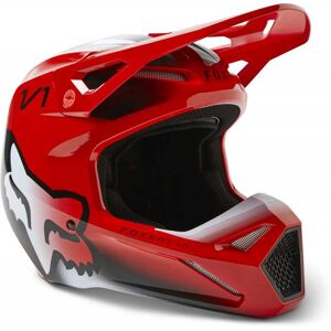 FOX Racing Casque cross Enfant Fox V1 TOXSYK rouge fluo 2023