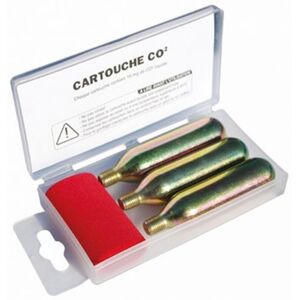 3 Cartouches CO2 TG Kit Reparation Tubeless