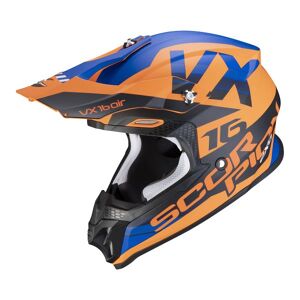Scorpion VX-16 Air X-Turn Matt Orange Blue