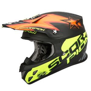 Scorpion VX-20 Air Magnus Orange Jaune Fluo