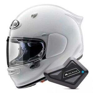 Arai Quantic Diamond White + Kit Bluetooth BT Mini