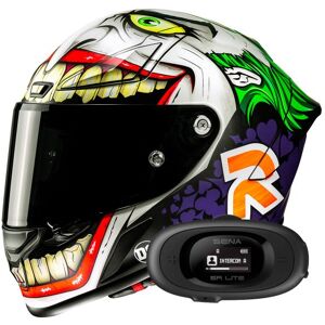 HJC RPHA1 Joker Dc Comics MC48SF + Kit bluetooth 5R Lite Solo - Publicité