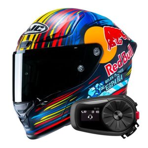 HJC RPHA1 Red Bull Jerez GP + Kit Bluetooth 5S Solo