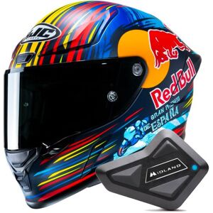 HJC RPHA1 Red Bull Jerez GP + Kit Bluetooth BT Mini