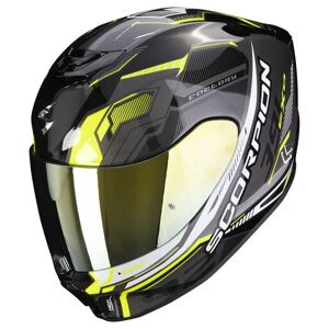 Scorpion Exo 391 Haut Black Silver Neon Yellow