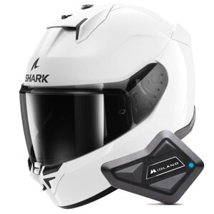 Shark D-Skwal 3 Blank WHU + Kit Bluetooth BT Mini - Publicité