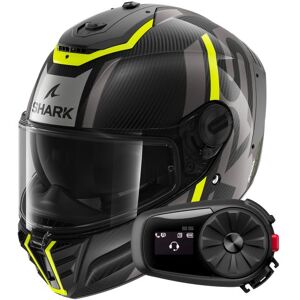 Shark Spartan RS Carbon Shawn DYA + Kit Bluetooth 5S Solo - Publicité