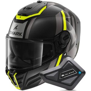 Shark Spartan RS Carbon Shawn DYA + Kit Bluetooth BT Mini - Publicité