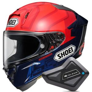 Shoei X-SPR Pro Marquez TC-1 + Kit Bluetooth BT Mini