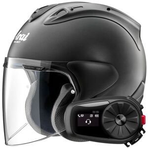 Arai SZ-R Vas Evo Matt Black + Kit Bluetooth 5S Solo