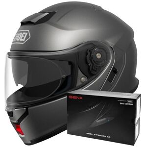 Shoei Neotec 3 Anthracite + Intercom Sena SRL-03