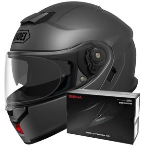 Shoei Neotec 3 Matt Deep Grey + Intercom Sena SRL-03