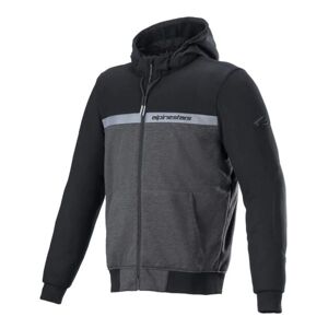 Alpinestars Chrome Street Hoodie Black Melange Black