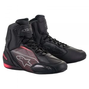 Alpinestars Stella Faster 3 Black Gun Metal Diva Pink