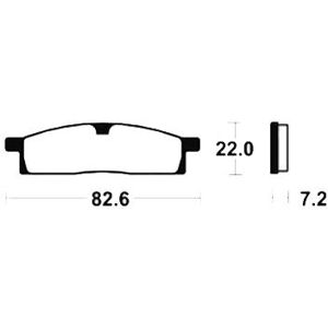 Déstockage neuf plaquette de frein bendix pour moto yamaha yz85 2002-2