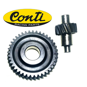 Kit pignon transmission secondaire conti 15/40 pour scooter big max pg