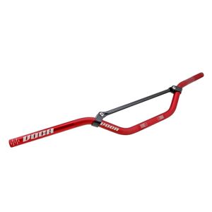 Guidon voca cross pour moto 50 à boite mécaboite dirt ø 22,2 mm rouge