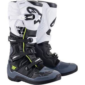 Bottes Alpinestars Tech 5 blanc / noir / gris 9 - Publicité