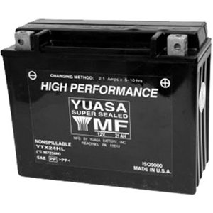 Yuasa Batterie quad Yuasa YTX24HL-BS Etanche 12V / 21Ah