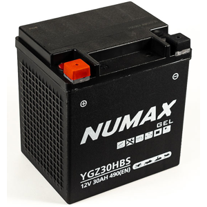 Numax Batterie moto Numax Supreme GEL Harley  YGZ30H-BS 12V 30Ah 490A