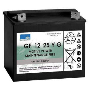 SONNENSCHEIN Batterie Gel SONNENSCHEIN GF Y  12 VOLTS GF12025YG  12V 28AH  AMPS (EN)