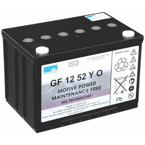 SONNENSCHEIN Batterie Gel SONNENSCHEIN GF Y  12 VOLTS GF12052YO  12V 60AH  AMPS (EN)