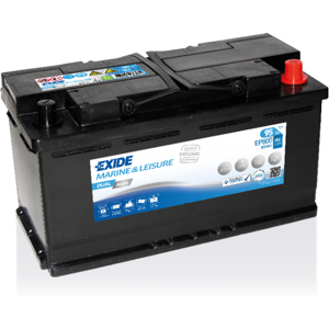 EXIDE BATTERIE EXIDE AGM  MARINE - LOISIRS L05 12V 95AH 850A 353X175X190 +D EP800