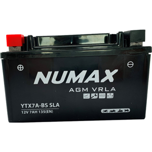 Batterie moto Numax Numax Scellé AGM YB9-B SLA 12V 9Ah 115A