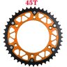 45t Pignon Arrière De Moto 45t-52t, Pour 125 250 Excf 250 300 360 400 450 500 200 520 525 530 ""Nipseyteko