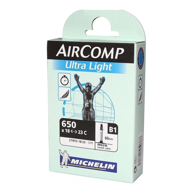 Chambre à Air vélo Michelin Air Comp Ultra Light B1 650 x 18/23 Pres