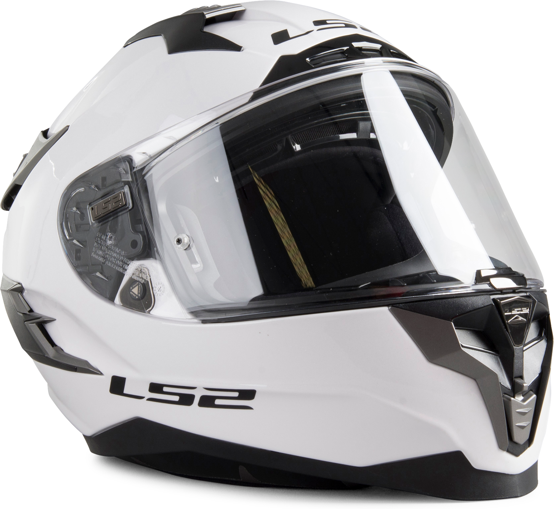 LS2 Casque Intégral LS2 FF327 Challenger Blanc L 59-60cm