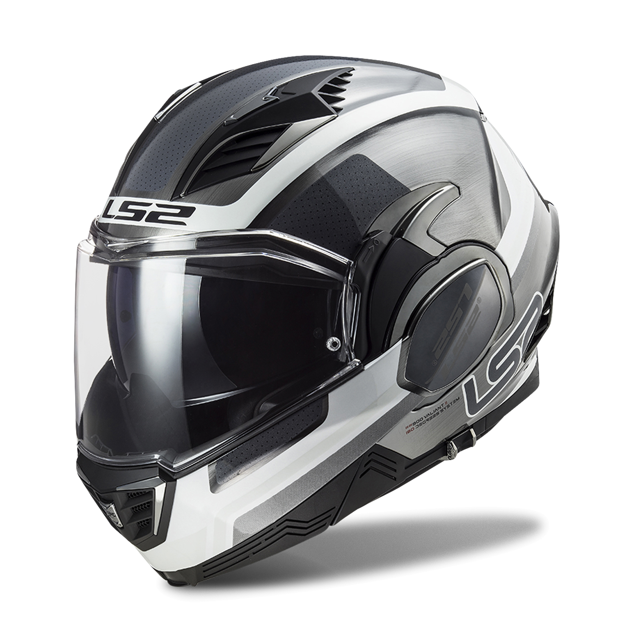 LS2 Casque Modulable LS2 FF900 Valiant II Bleu-Gris XS 53-54cm