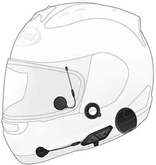 Sena 10u Bluetooth Arai Full-face Intercom Noir