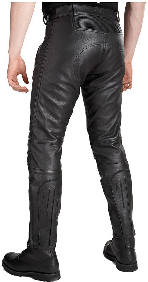 Pando Moto Katana Slim Leather Pants Noir 30 / 30 Homme