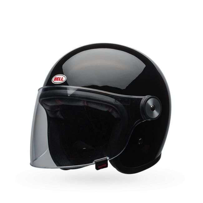 BELL CASQUE JET RIOT GLOSS BLACK - BELL